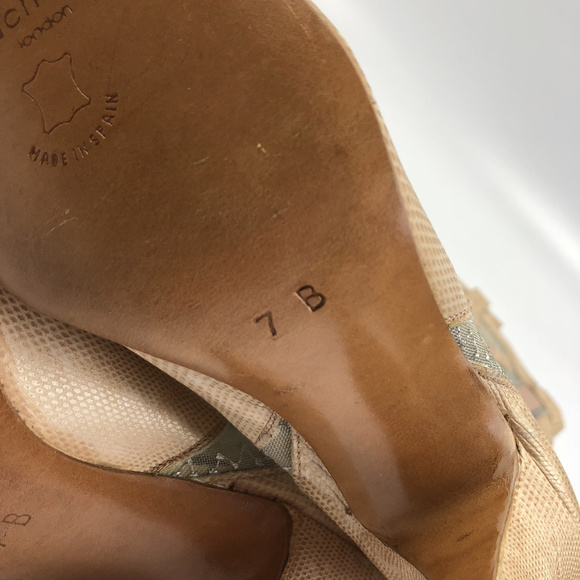 Vintage 80's Sacha London Pink Mesh Heel Boots - Picture 8 of 8